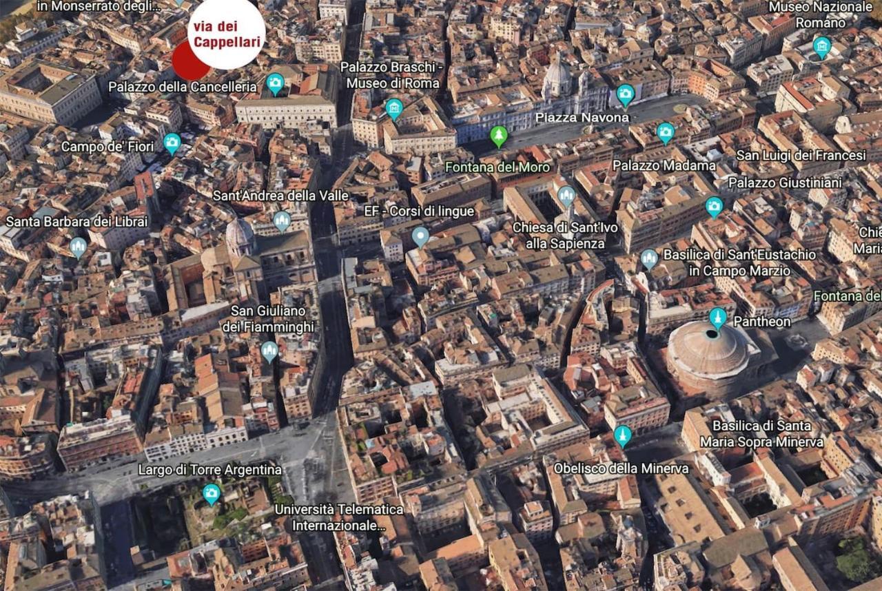 Delizioso appartamento a Campo de' Fiori Roma Esterno foto